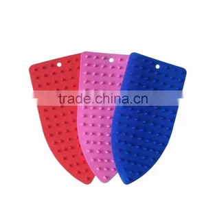 Heat Resistant Silicone Iron Rest Tray Dish Mat Pot Stand Anti Skid Iron Holder thumbnail-1