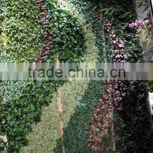 Artificial Grass Wall China Factory (5X5.5m) Pattern Plant Wall thumbnail-2