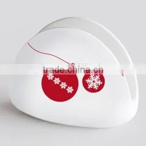 2017 Promotional Porcelain Cheap Napkin Holder With Decal Printing thumbnail-5