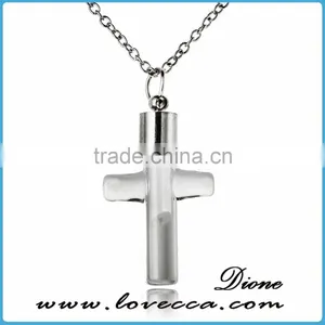 Latest Design Jewelry Unique Luminous Cross Necklace Glow in Dark thumbnail-4