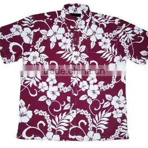 T/C 65/35 Short Sleeve Hawaiian Shirts thumbnail-1