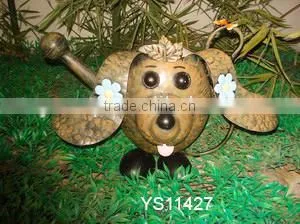 YS11427 Cute Dog Metal Garden Watering Can Made in Xiamen 15 Inch High thumbnail-1