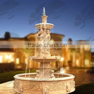 Large Size Outdoor Garden Water Mable Fountain thumbnail-2