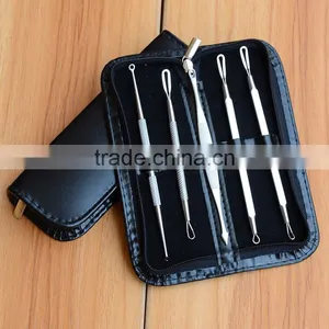 Stainless Steel Acne Needles, 5 Sets of Acne Needles, Removal Blackhead Tools Set, Acne Beauty Needle thumbnail-1