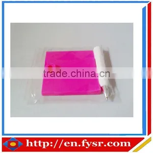 New Products Hot Sell Colorful Silicone Memo Pad OEM thumbnail-2