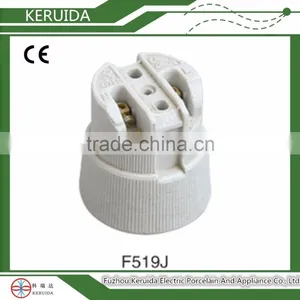 Porcelain/Ceramic Lampholder F519J E26/E27 thumbnail-1