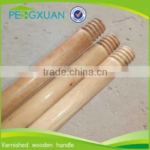China Cheap Broom Parts Varnished Stick Wood With America Threaded thumbnail-3