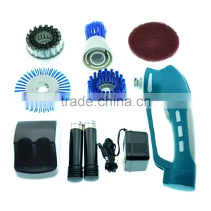 Rechargeable Handheld Electric Scrubber, Electric Bathtub Cleaning Brush, Electric Bathroom Rotating Cleaning Brush thumbnail-4