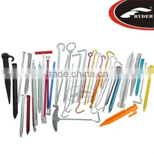 Assorted Camping Stake Nail Peg and Pole Tents thumbnail-1