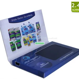 2017 New Innovative Product Ideas Lcd Video Brochure Module With USB Cable thumbnail-5