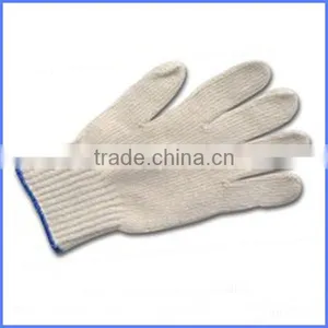 Raw White Cotton Gloves From Guangzhou Supplier thumbnail-1