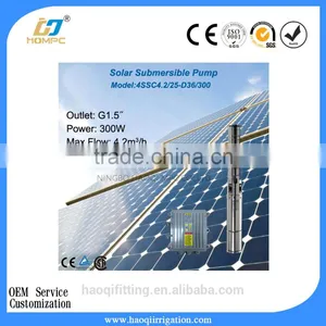1000W 4 Inch Centrifugal Solar Power Submersible Pump thumbnail-1