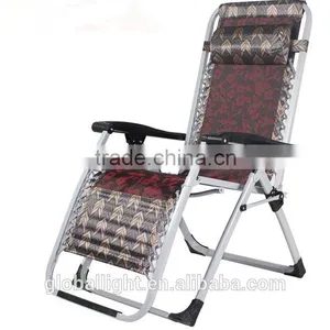 Metal Folding Zero Gravity Chair Portable Comfortable Camping Bed Beach Chair thumbnail-3