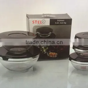 2014 Hot 5pcs Set Cooking Bowl/heat Resistant Glass Bowl thumbnail-2