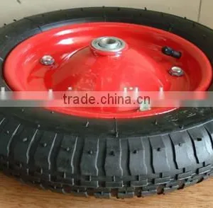 3.25/3.00-8 Steel Rim Wheelbarrow Wheels thumbnail-6