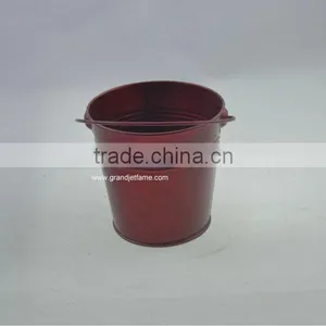 Homeware Red Antique Candle Holder With Handle thumbnail-1