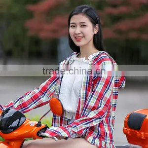 Women Breathable Windbreaker Colorful Outdoor Sports Cycling Sun-proof Sun Protection Clothing thumbnail-4