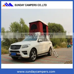 2017 Gas Strut Roof Top Tent Hard Shell Tents Camping Outdoor Equipment thumbnail-1