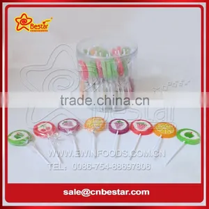 Flat Handmade Fruit Lollipop thumbnail-1