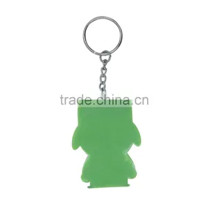 Hot Selling Top Grade Customize Design Popular Gifts Keychains Silicone Keychain Keyring thumbnail-2