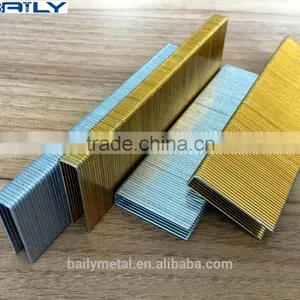 Factory Supply 97 Series Crown: 4.60mm 21GA, 97/25, 97/22, 97/19, 97/16, 97/15, 97/14, 97/12, 97/10, 97/08 STAPLES thumbnail-4
