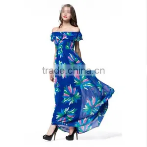 New Womens Casual Infinity Variable Chiffon Long Maxi Dress thumbnail-4