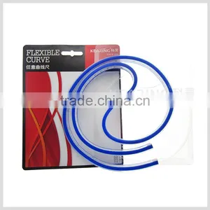Kearing Brand 75cm Snack Type Flexible Plastic Curve Ruler for Engineering Design#KF-75 thumbnail-1