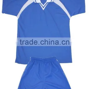 Blue 100% Polyester Soccer Kit thumbnail-1