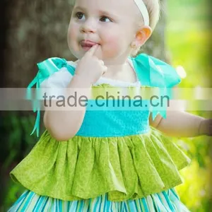 Baby Girls Green Tutu Dress Toddler Kids Christmas Party Dress thumbnail-3