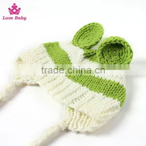 Handmade Crochet Frog Photography for Infant Clothes Baby Photography Outfit Baby Photo Props thumbnail-4