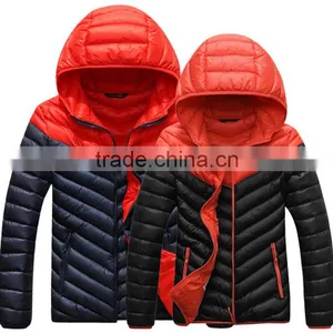 Customize Fashion Women Hoody Winter Warm Down Jacket/lovers' Ladies Nylon Down Feather Coat thumbnail-1