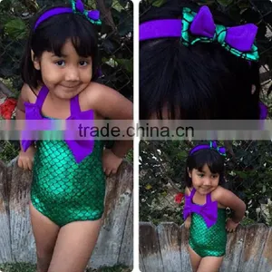 S64833A 2016 New Style Kids Mermaid Bathing Suit Girls Swimsuit thumbnail-1