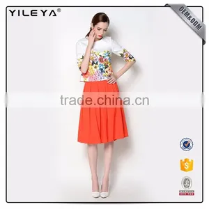 ODM & OEM Services Lovely Knee Length Cheap Pleated Skirts thumbnail-2
