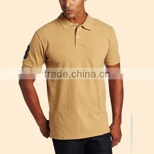 Cheap Discount Polo Shirts 2013 Fashion Custom 100% Cotton Hot Sale Newest Design Custom Design White Long Sleeve Polo t Shirts thumbnail-1
