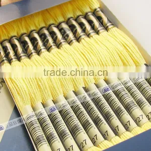Crochet Thread Dmc 100% Cotton Tread for Weaving Cross Stitch Threads Box 447 Colors Floss Threads thumbnail-2