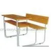 Double Desk With Chair thumbnail-1