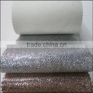 Made in China 2013Good Style Glitter Artificial Leather thumbnail-1