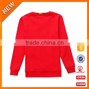 Stylish Children Pocket Sweatshirt Without Hood Crewneck Sweatshirt Boys Deer Printed Sweatshirt thumbnail-2