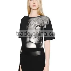 Womens Fashion Basic T-shirt Printing Latest Design thumbnail-2