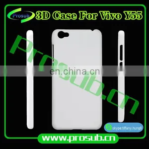 3d Sublimation Heat Transfer Blank Smartphone Case Cover for Prosub- Vivo Y55 thumbnail-1