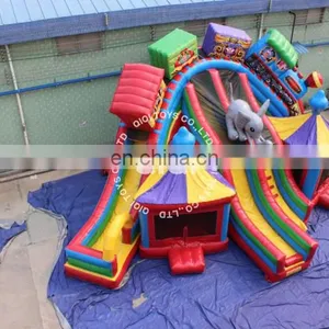 Inflatable Playground, Giant Inflatable Bouncer, Inflatable Jumping on Sales thumbnail-2