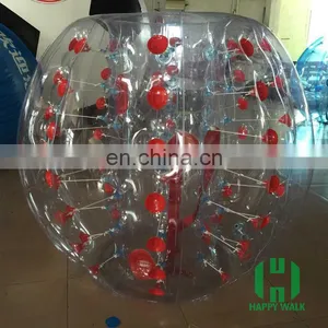 HI Top Quality100% PVC Bubble Soccer Bumper Ball Body Ball Body Bounce Grass Ball thumbnail-5