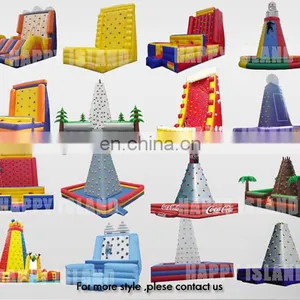 HI Great Promotion Commercial Rock Climbing Walls Inflatable Rock Climbing Walls for Sale thumbnail-6