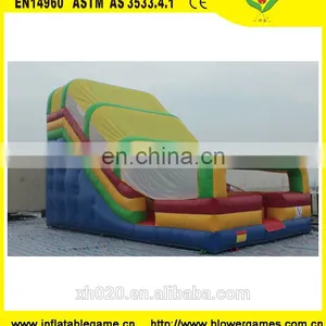 Commerical Steep Giant Outdoor Inflatable Slide With Sunshade thumbnail-1