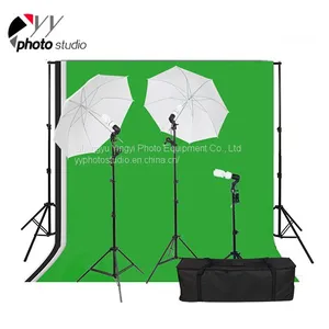 Photo Studio Umbrella Continuous Lighting Kit With Support System, KIT 001 thumbnail-1