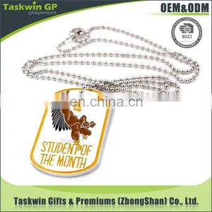 Cheapest Price Military Metal Dog Tag With Ball Chain thumbnail-4