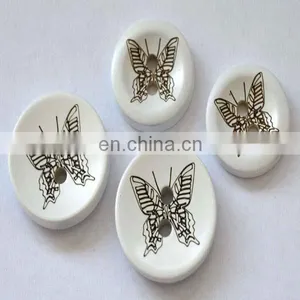 Custom Engraved Plastic Button for Cloth thumbnail-1