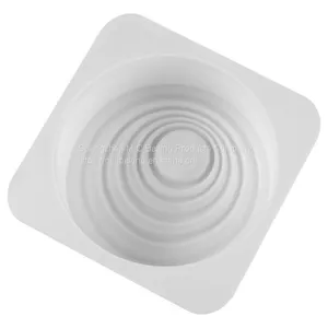 Free Sample Food Grade Heat Resistant Nontoxic Silicone Mousse Cake Friandises Pudding Baking Mold Tool Round Shape thumbnail-2