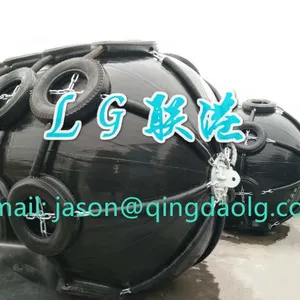Inflated Marine Fenders for Ship to Ship and Ship to Dock thumbnail-3