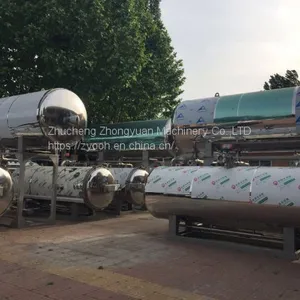 Three Parallel Water Bath Pothigh Pressure and High Temperature Cooking Sterilization Pot thumbnail-3